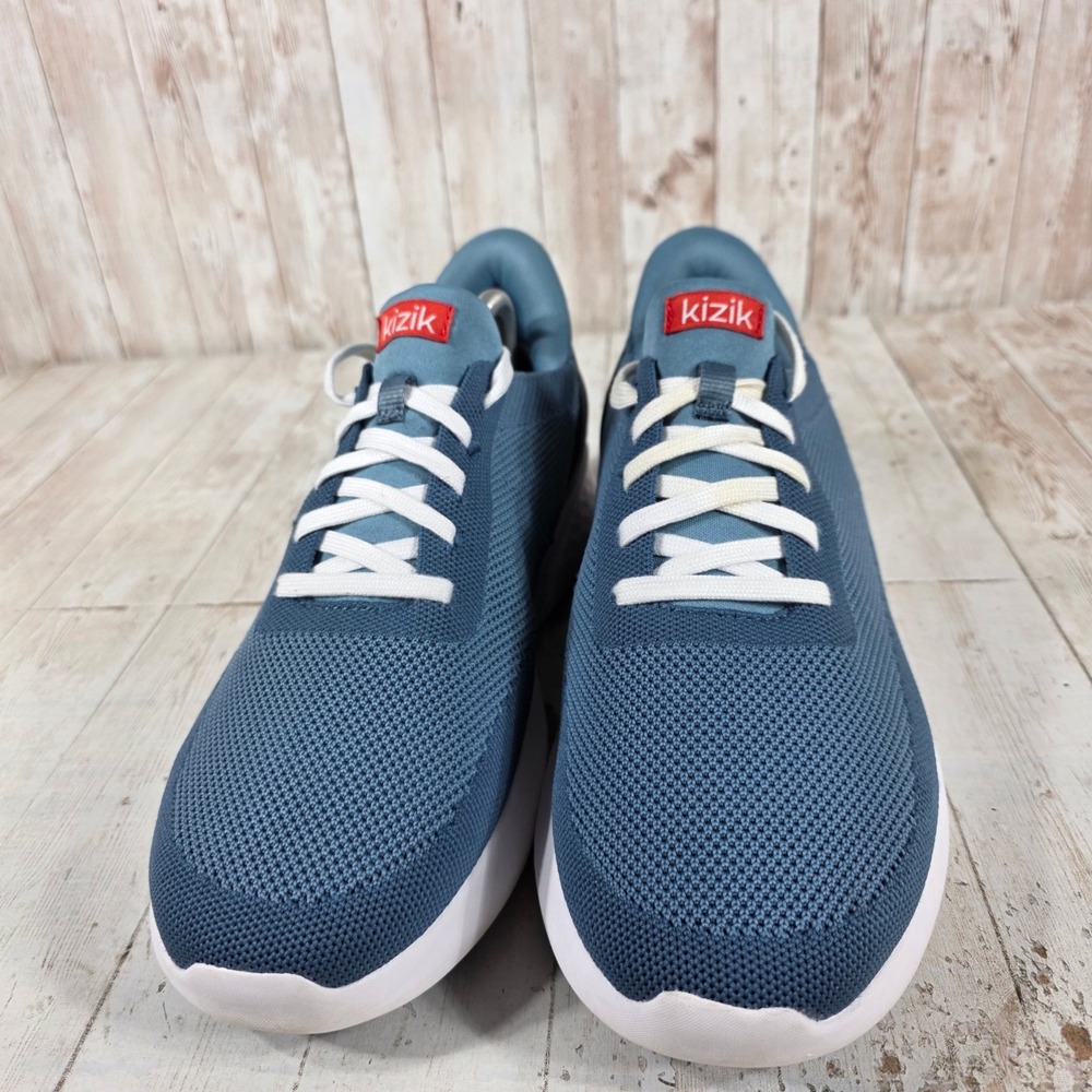 Kizik Athens Hands Free Sneakers Womens 11 Wide Storm Blue K3FCDATHDS01-2E - Picture 2 of 8